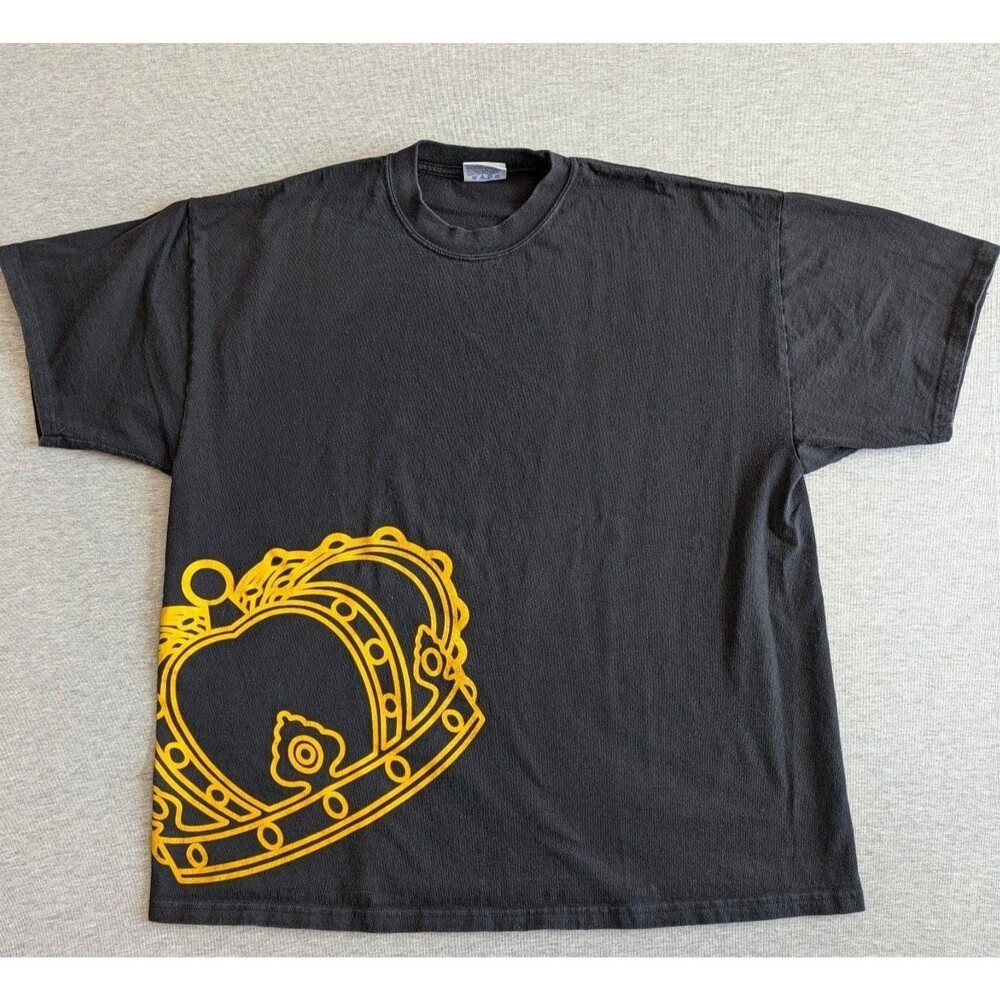 Crown Royal T-Shirt Black Yellow Graphic Tee